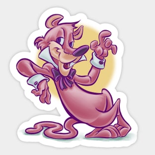 snaggle puss Sticker